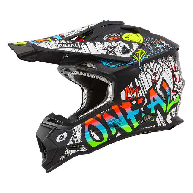 2SRS Helmet RANCID - black/white