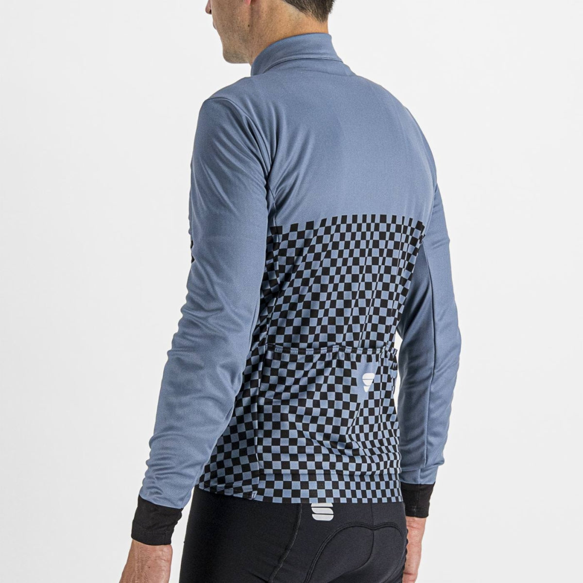 Checkmate Thermal Jersey - Blue Sea Black