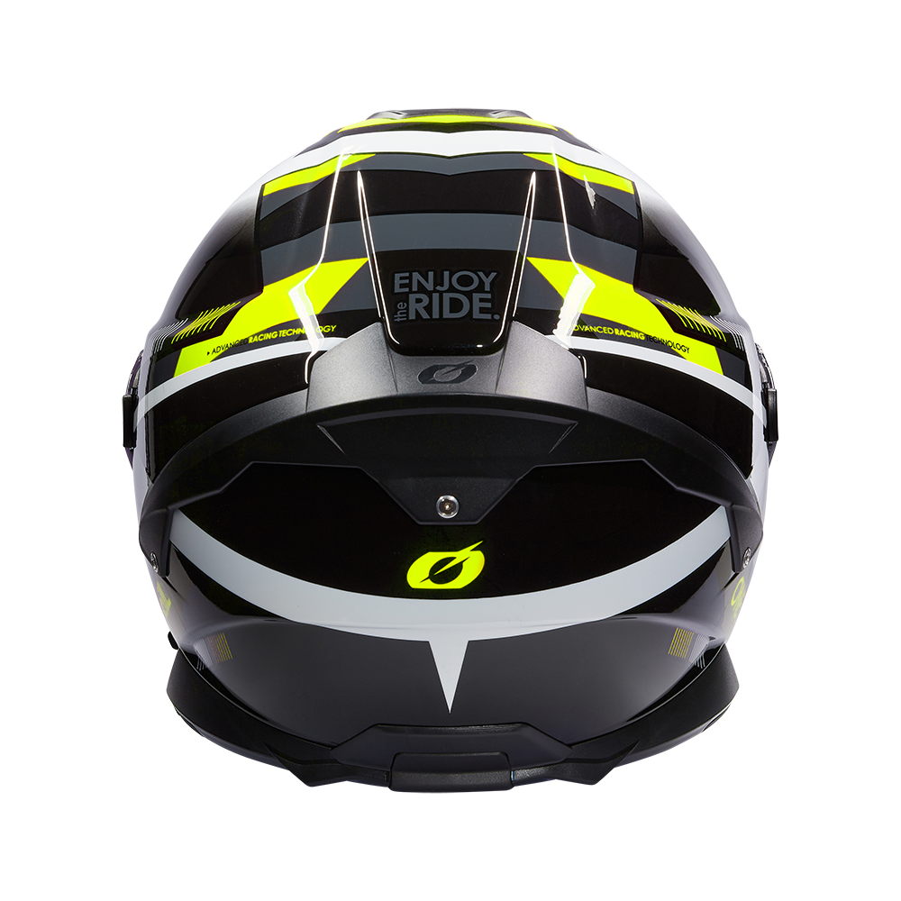 CHALLENGER Helm EXO black/gray/neon yellow