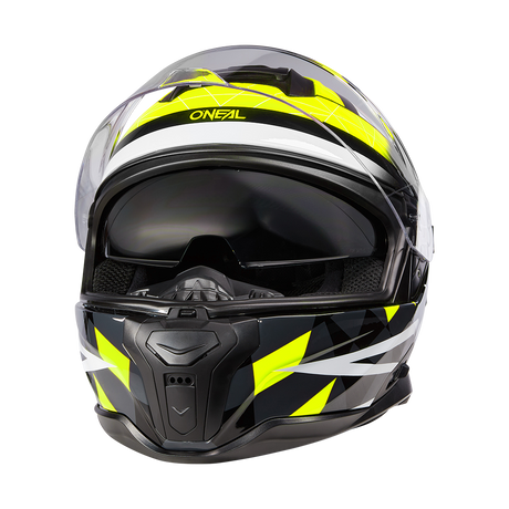 CHALLENGER Helm EXO black/gray/neon yellow