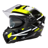 CHALLENGER Helm EXO black/gray/neon yellow