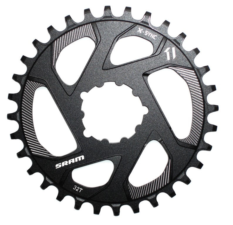 Kettenblatt MTB - Direct Mount, Stahl, schwarz - 11-fach, X-Sync 3mm Offset