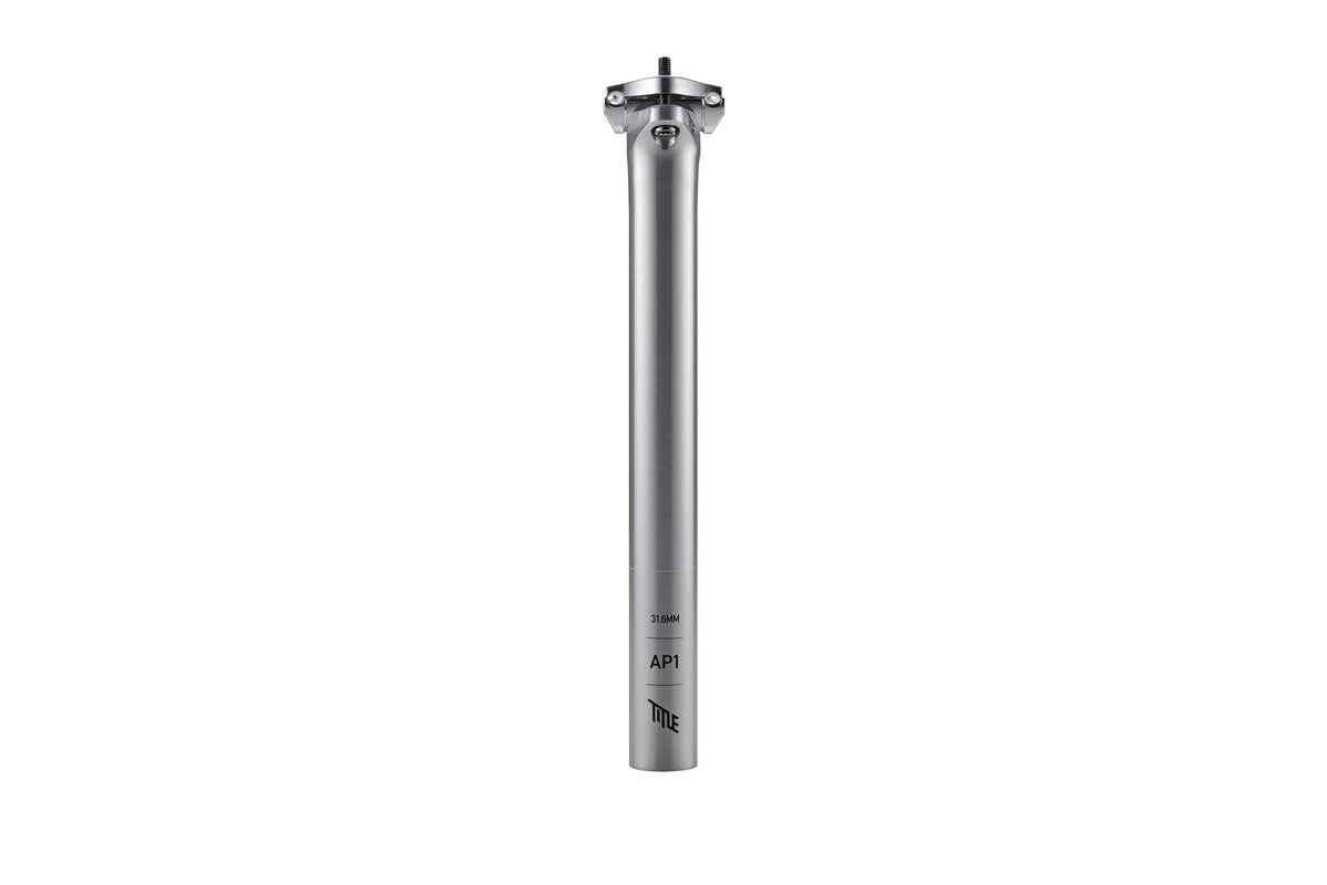 AP1 Alu Sattelstütze 31,6 mm - chrome
