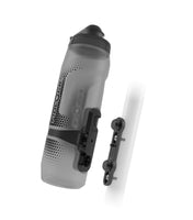 TWIST Bottiglia 800 + Set base bici - nero trasparente