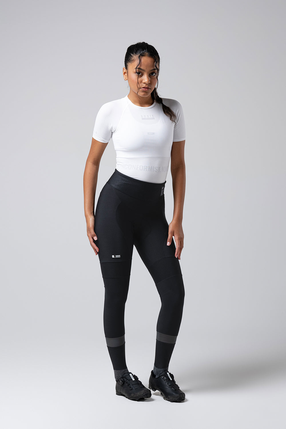Bib Tights Absolute 7.0 Strapless Vrouwen - Zwart