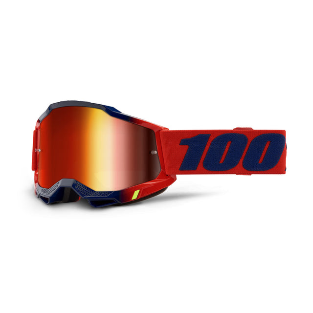 Brille Accuri II Kearny - rote Linse gespiegelt