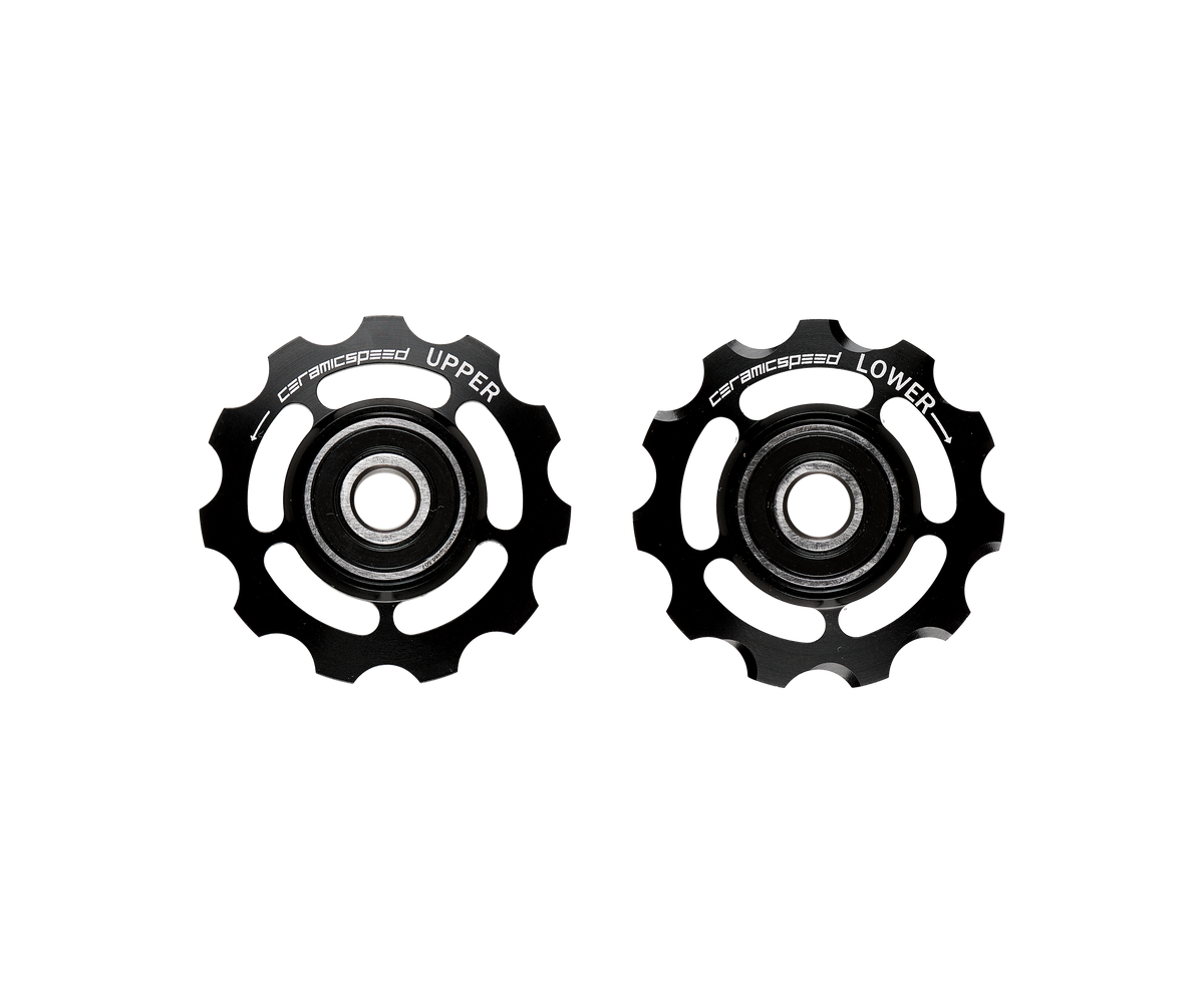 Pulley Wheels für Shimano 11s - Schwarz