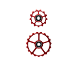 Roues de poulie oversized 13/19 dents - Rouge