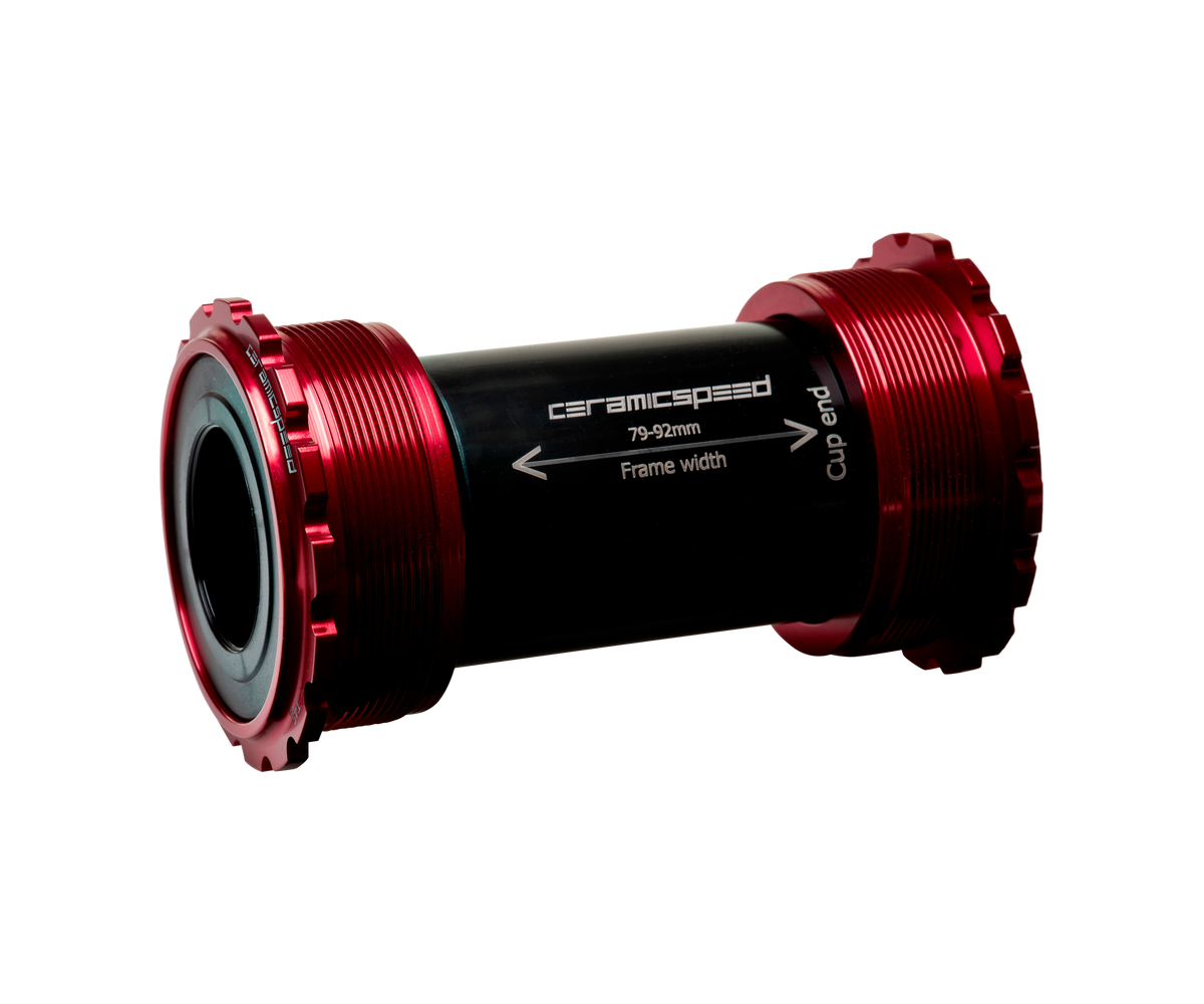 T45 Bottom Bracket for Shimano - Red