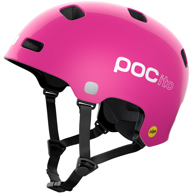 POCito Crane MIPS Kinderen Helm - Fluorescerend Roze