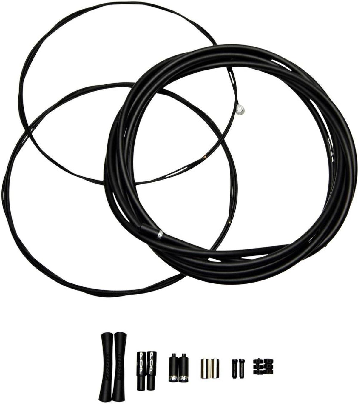 Schaltzug-Kit Road/MTB, 4 mm - schwarz