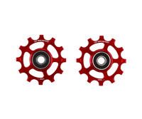 Ruote di puleggia per Campagnolo, 12s NW - Rosso