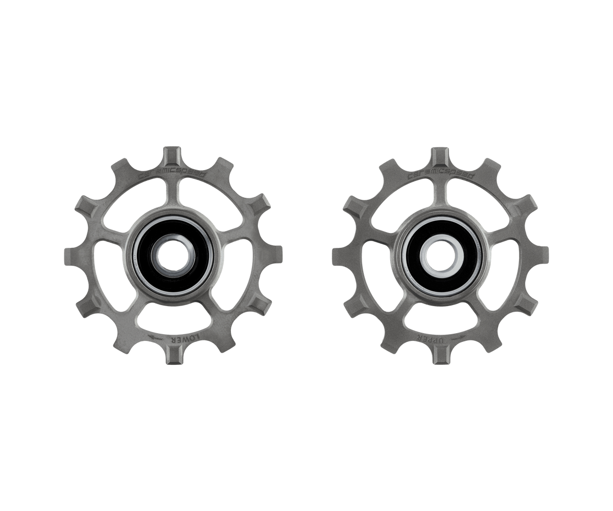 Titanium Pulley Wheels for Shimano, 11s NW - Titanium