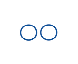 Pair of replacement seals for 61803 (RZ)