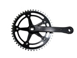 Super Pista Kurbelgarnitur 165mm - black