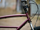 Moto Cruiser 26 Zoll Rahmenset mit Lenker - Lila/Chrom