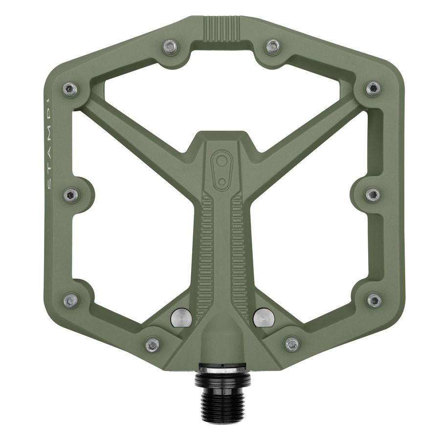 Stamp 1 Gen 2 large Plattform-Pedal - green
