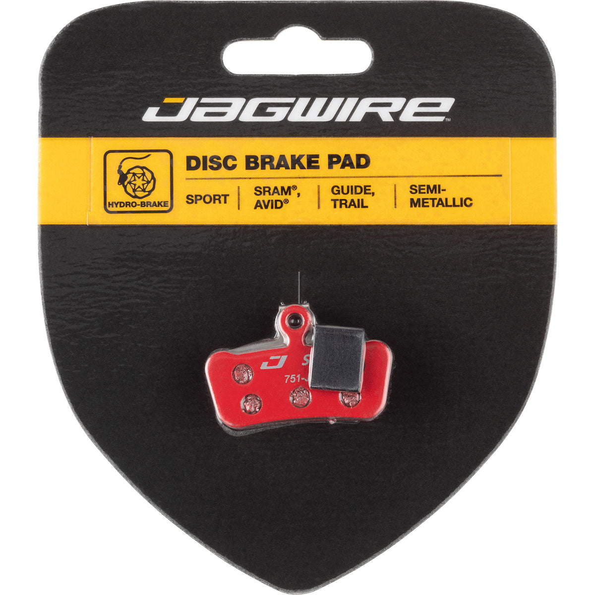 Bremsbeläge Disc Sport Semi-Metallic für Sram Guide, Avid Trail