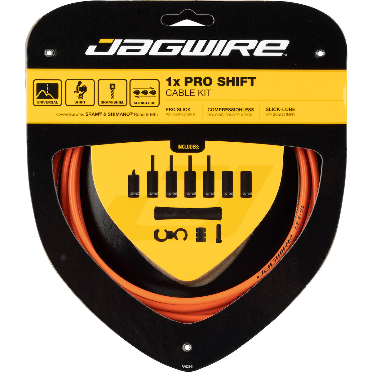 Schaltzugset 1X Pro - Orange