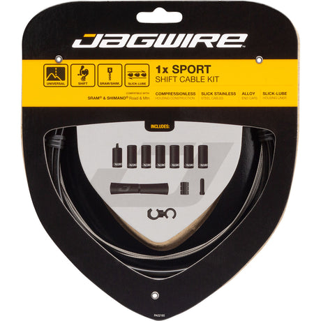 Schaltzugset Road & Mountain Sport 1x - schwarz
