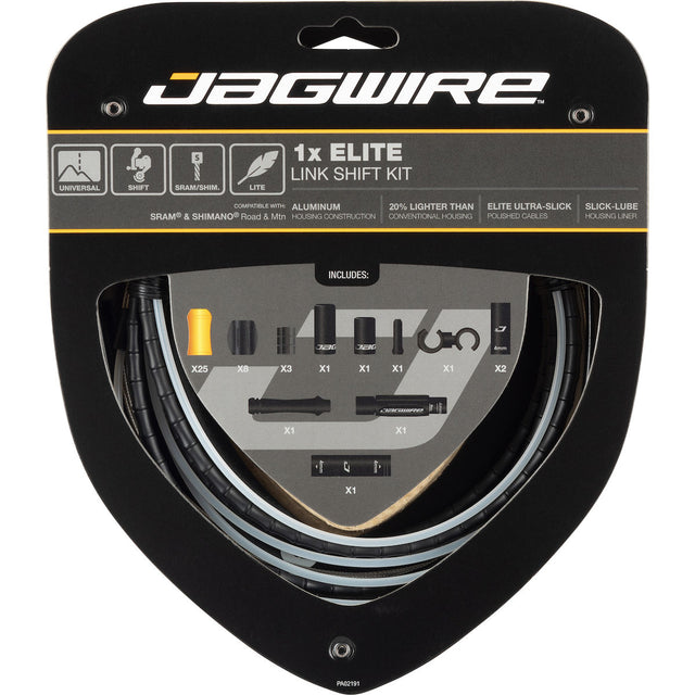 Schaltzugset Road & Mountain Elite Link 1x - schwarz