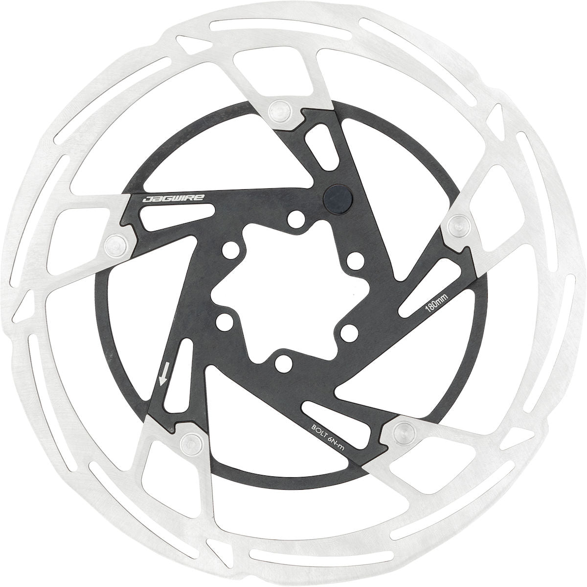 Bremsscheibe Pro LR2-E 6-Loch mit Magnet - 203 mm