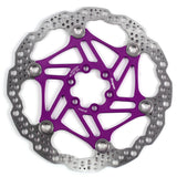 Floating Disc Brake Rotor - Purple