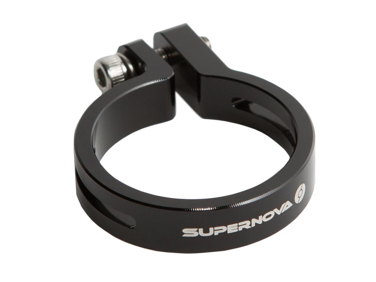 Seat clamp for E3 rear light - 31.6mm - black