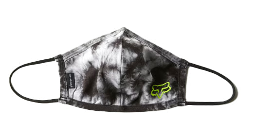 Face mask - Mouth protection - Tie Dye - Black/White