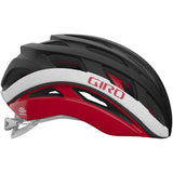 Casque de vélo sphérique Helios - noir/rouge mat