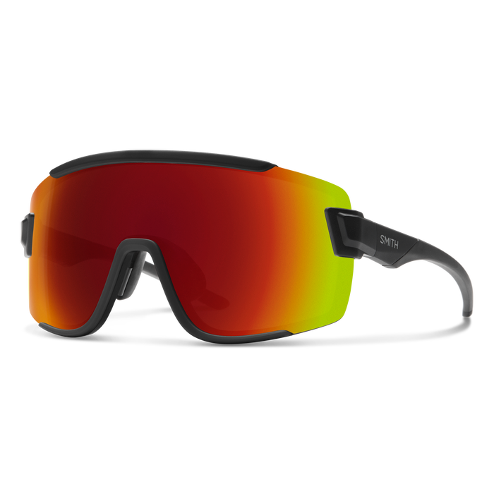 Wildcat - Noir Mat + Lentille Miroir Rouge ChromaPop