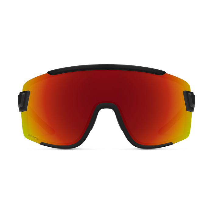 Wildcat - Noir Mat + Lentille Miroir Rouge ChromaPop