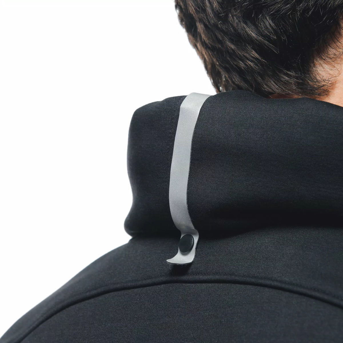 Daemon-X Safety Hoodie Full Zip - Czarny/Czarny-Biały