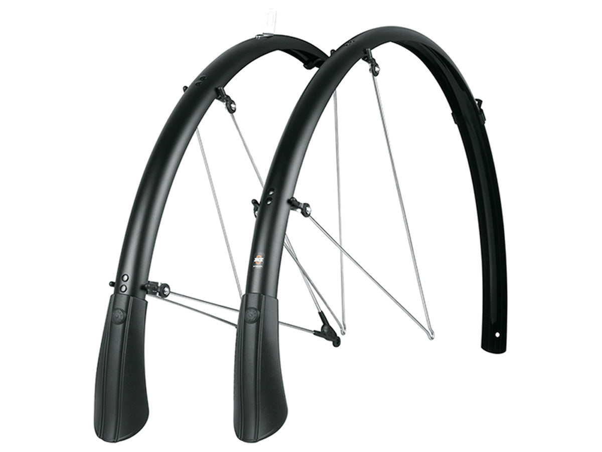 Blumels 28'' - Schutzblechset - Schwarz Matt