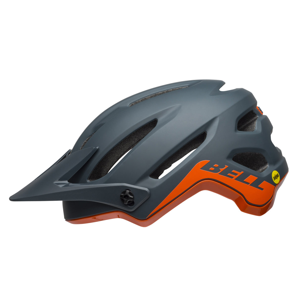 4Forty Mips - Helm - Grau/Blau/Orange