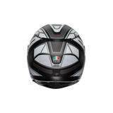 K3 E2206, Integralhelm - Rivia Matt Black/White AGV