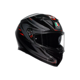 K3 E2206, integraalhelm - Syth Black/Red
