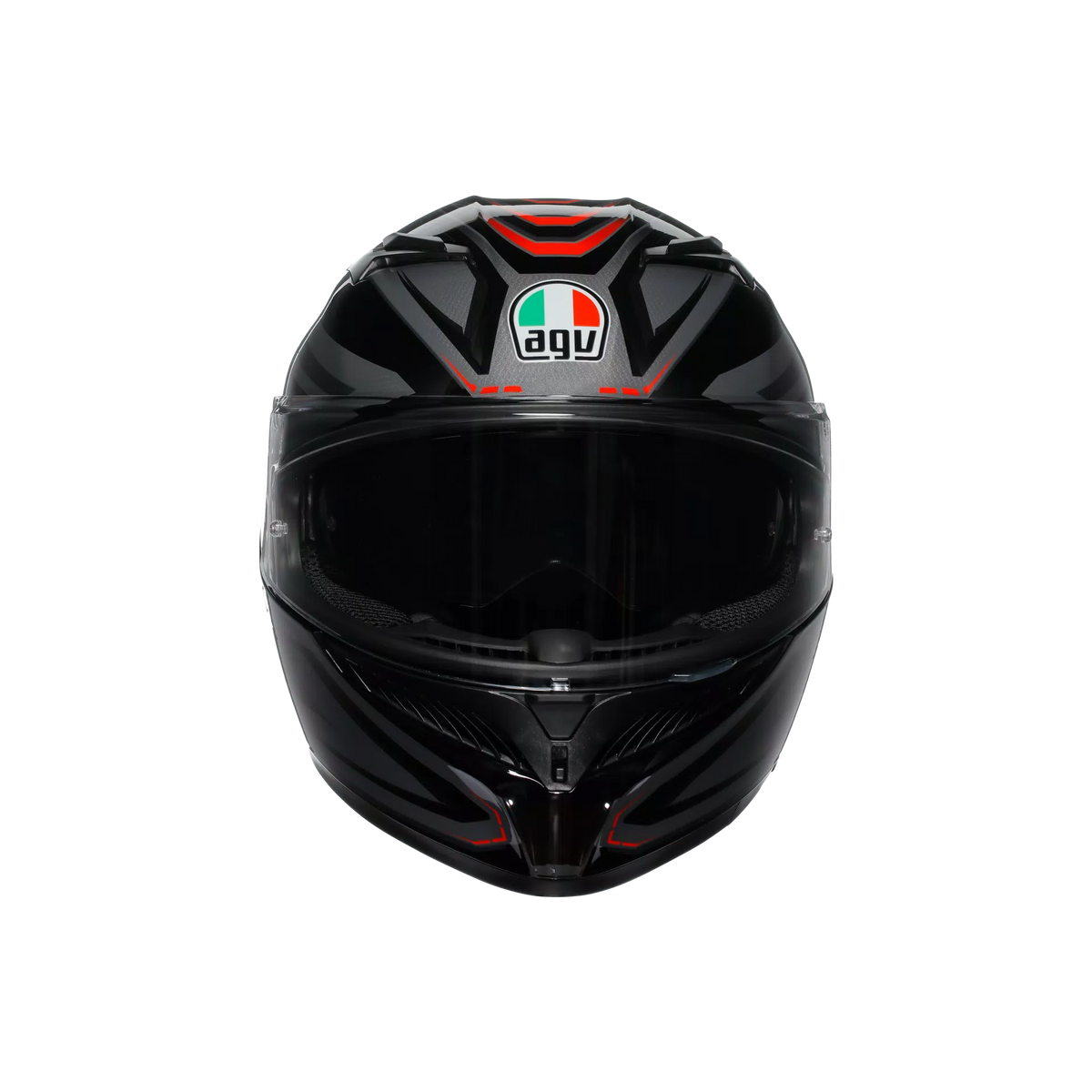 K3 E2206, integraalhelm - Syth Black/Red