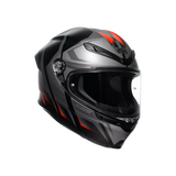 K6 S E2206, casco integral - Karve Matt Black/Grey/Red