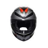 K6 S E2206, casco integral - Karve Matt Black/Grey/Red