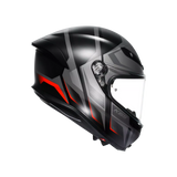K6 S E2206, casco integral - Karve Matt Black/Grey/Red