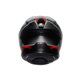 K6 S E2206, Integralhelm - Karve Matt Black/White/Red AGV