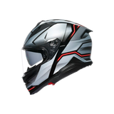 K7 S E2206, casque intégral - Jaeger Black/Silver