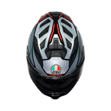K7 S E2206, casque intégral - Jaeger Black/Silver
