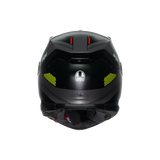 K7 S E2206, Integralhelm - Kyber Matt Grey/Yellow Fluo