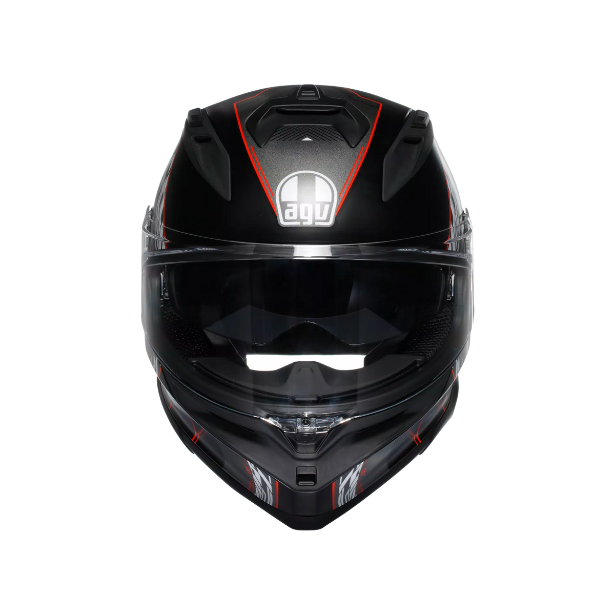 K7 S E2206, Integralhelm - Kyber Matt Zwart/Rood