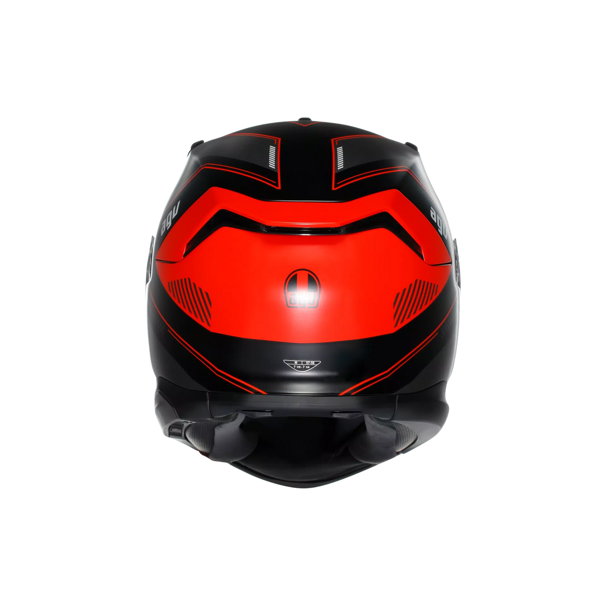 K7 S E2206, Integralhelm - Kyber Matt Zwart/Rood