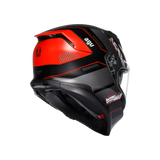 K7 S E2206, Integralhelm - Kyber Matt Zwart/Rood