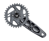 GX Eagle Super Boost Crankset - Black/Grey