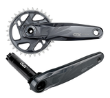 GX Eagle Super Boost Crankset - Black/Grey